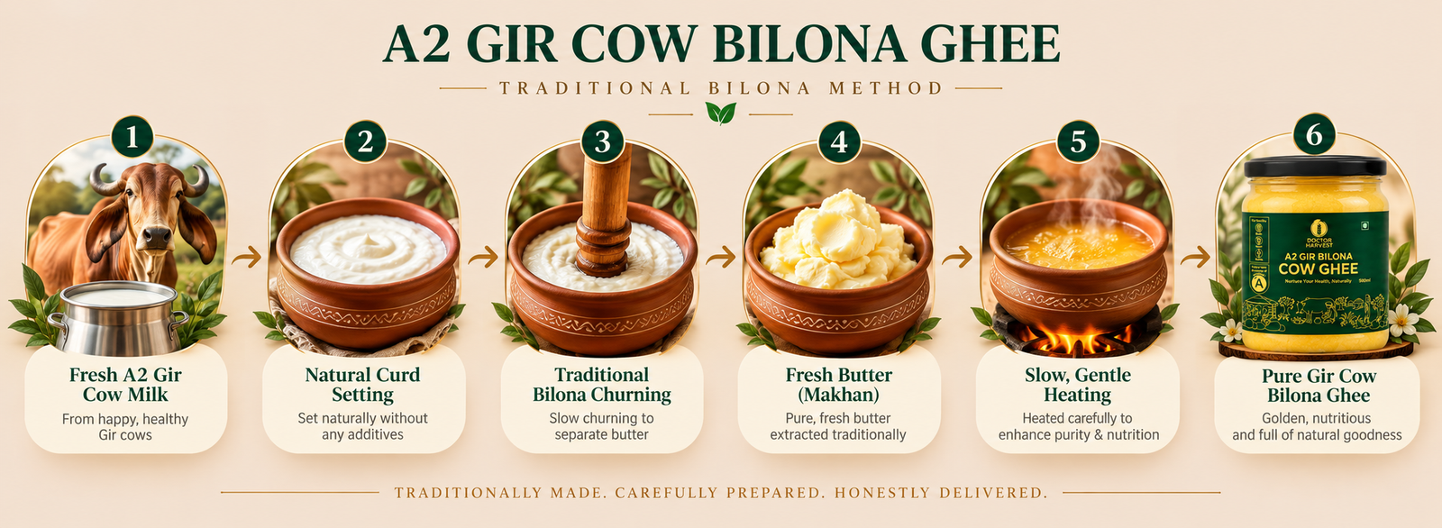 Traditional Bilona Ghee Making Process
